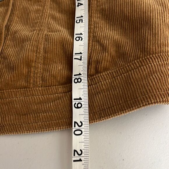 Love Tree Brown Corduroy Jacket Size Medium Juniors - Picture 8 of 9